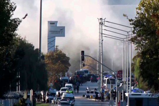Τρομοκρατική επίθεση στην Τουρκική Αεροπορική και Διαστημική Βιομηχανία στην Αγκυρα